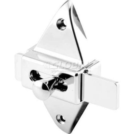 SENTRY SUPPLY Slide Latch, 2-3/4in Centers, Chrome - 650-6596